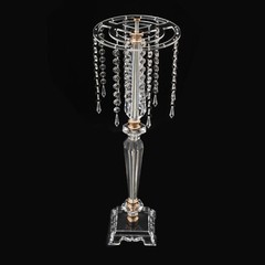 26in Acrylic Crystal Floral Vase Flower Stand Holders For Wedding Table