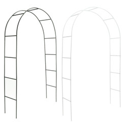 Metal Garden Arch Trellis Outdoor Arbor For Wedding Bridal Plant Climbing Decor
