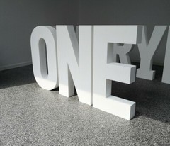 Lettering ONE 70x10cm Festive Atmosphere 1st Birthday Baby Letters Number