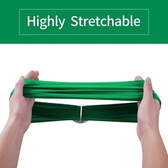 Peomeise 50pcs Emerald Spandex Chair Sashes with Buckle Slider for Wedding, P…