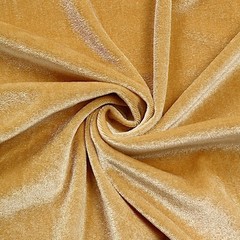 CHAMPAGNE 7.5 ft Velvet Round Backdrop STAND COVER Wedding Party Decorations
