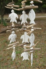 Ocean Theme Wedding Hanging Driftwood Decor Sea Turtle Ocean Fish – 3 items