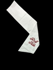 University of Alabama (AL) Cotton Wreath Sash (2 Logos) 30k Stitch