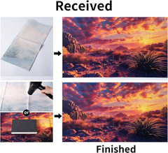 3 Pack Terrarium Background, 48X24 Inches Polyester Reptile Backgrounds, Cloth T