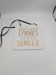 Funny Comedic Wedding Party Sign Best Man Worn Accessories OOAK Wedding Favors