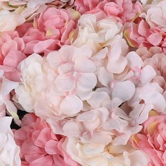 6*Flower Wall Panel Party Artificial Wedding Bouquet Decor Romantic Rose Flower