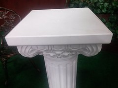 Large Standing Roman Greek Pillars Columns Rubber Shatterproof Garden Wedding