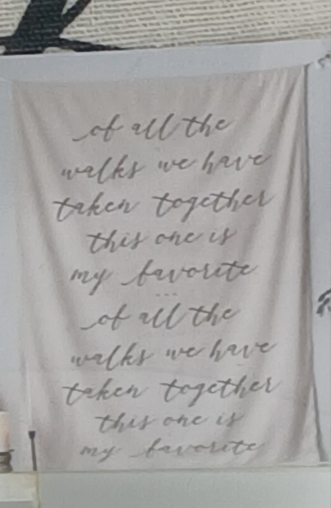 Style Me Pretty Wedding Backdrop: of all walks we have taken this is my favorite