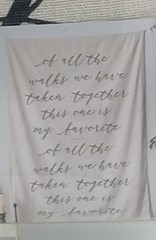 Style Me Pretty Wedding Backdrop: of all walks we have taken this is my favorite