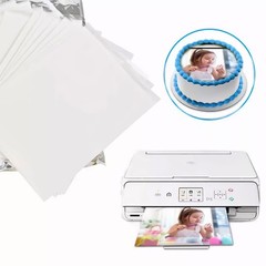 25 pcs Edible Paper 11.7″ x 8.3″ A4 Frosting Sheets Icing Sheets for Cakes Pr…