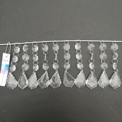 30Pcs Acrylic Crystal Beads String Garland Chain Chandelier Hanging Home Party