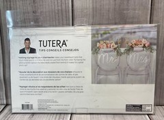 David Tutera Mr & Mrs Wedding Celebration Chair Signs Silver