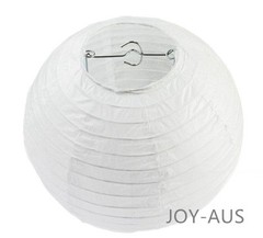 6x 20cm black white paper lanterns engagement wedding 21st birthday party decor