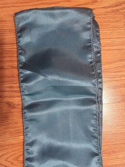 CV Linens Standard Satin Chair Sash Oasis color for Wedding Decoration