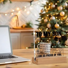 Graduation Gifts for Son, Inspirational Quote Acrylic Sign, High School Colle…