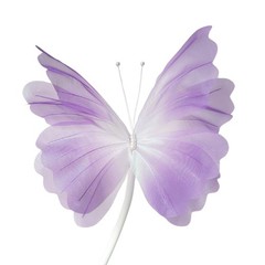 3D Gauze Butterfly Ornament for Festival Celebration Wedding Backdrops