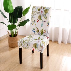 Printed Chair Covers Stretch Dining Room Chair Covers Wedding Banquet Home Decor