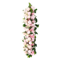 39.37×11.81in Artificial Flowers for Party Wedding Artificial Silk Flowers Row
