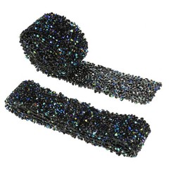 Mesh Wrap Roll Sparkle Crystal Rhinestone Ribbon Wedding Decoration