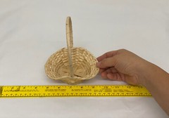 3 Pc Bamboo Baskets 4″ 5″ 6″ 7″ 8″ 10″ 12″ 14″ 16″ 18″ for Wedding, Party