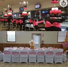 10pc satin Chair Cover Sash Bow Wedding Banquet Party Event Venue decoration NEW