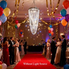 1PCS Assembled Hanger Centerpiece Frame Iridescent AB Acrylic Bead Wedding