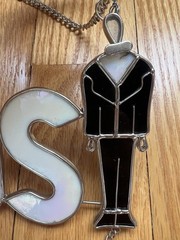 Vintage Mother Of Pearl Just Married Sign Bride Groom