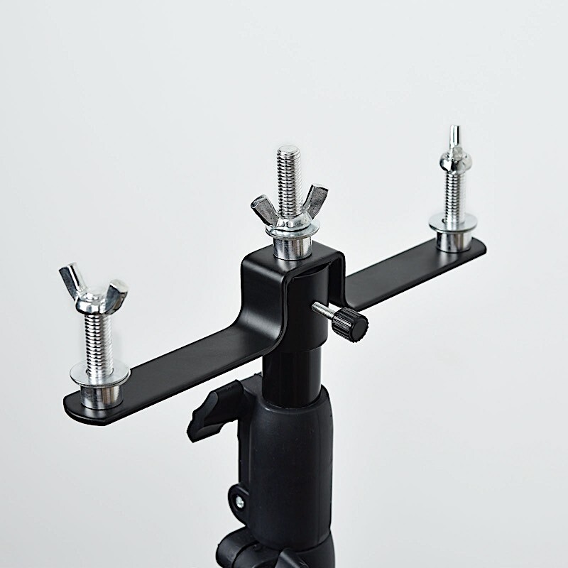10 feet Black Double Cross Bars Mounting Hardware BACKDROP STAND KIT Wedding