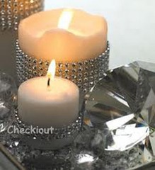 4.5″ x 2 yards Wedding Decoration Supplies Rhinestone Diamond Wraps Ribbon
