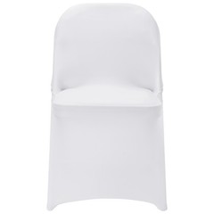Uimoso 30PCS White Stretch Spandex Chair Covers for Events and Gatherings