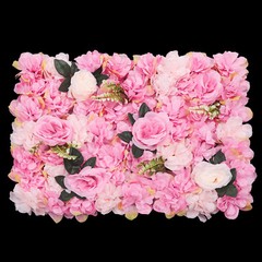 12* Artificial Rose & Dahlia Flower Wall Panels Bouquet Wedding Party Home Decor