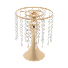 10PCS Flower Stands, 10.23″ Tall Crystal?Flower Stand, Flower Arrangement Stand
