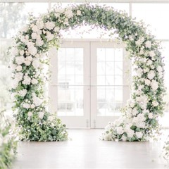Huge Round Wedding Arch Frame Super Sturdy Circle Festival Background Arch Stand