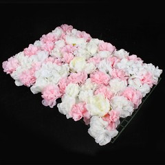 New 6* Artificial Flower Wall Hydrangea Panel Bouquet Wedding Party Home Decor