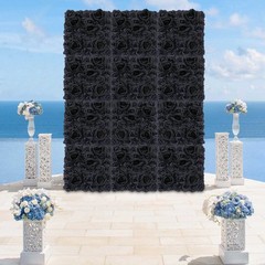 Artificial Floral Backdrop Artificial Flowers Wall Panels Flower Wall Panel