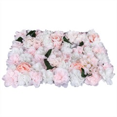 60x40cm 6 Pieces Artificial Flower Wall Panel Wedding Venue Rose Hydrangea Wall