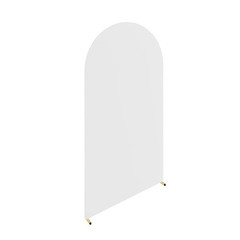 Round Top Double Sided Arch Backdrop Cover For Decorating Birthday Party Wedding