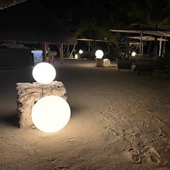 16-Inch Assorted LED Ball Battery Operated Cordless FLOATING POOL LIGHT Supplies