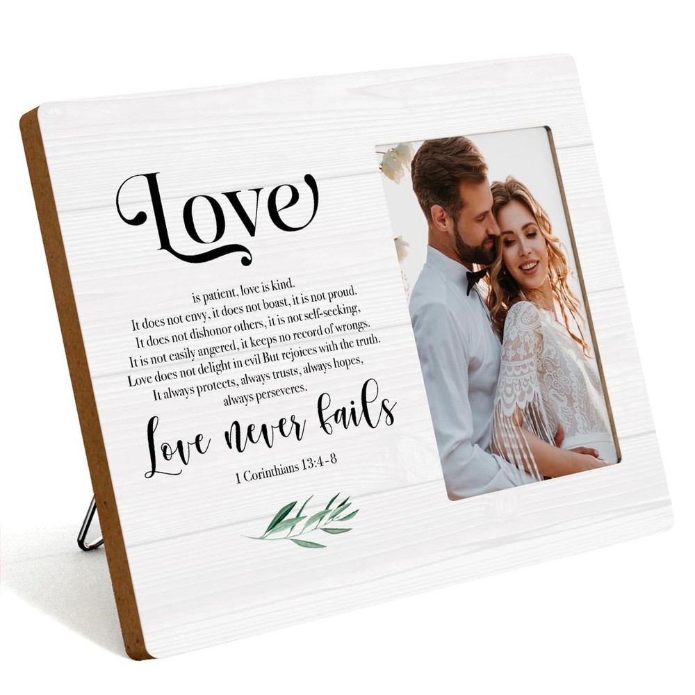 IAXIC Couple Picture Frame for Anniversaries, Wedding Gift for Couples, Roman…