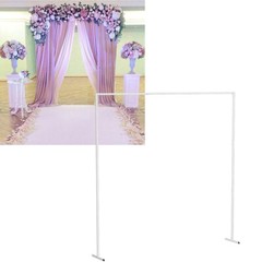 10FT DIY Adjustable Metal Heavy Duty Backdrop Stand Photography Background Stand