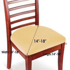 2/6PCS Stretch Dining Chair Cover – Removable Washable Slipcover Seat Protector