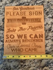 Wedding Sign Bundle With Metal Stand & 90 Corks Included