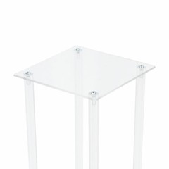 2PCs 60/80cm Acrylic Tabletop Flower Stand Centerpieces Wedding Decor Clear Rack