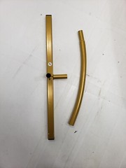 SHALORY 7.2 FT Metal Arch Backdrop Stand, Gold Metal Arch-great for parties