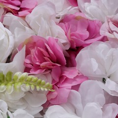 Wedding Party Artificial Waterproof Flower Wall Durable Bouquet Background 60X40