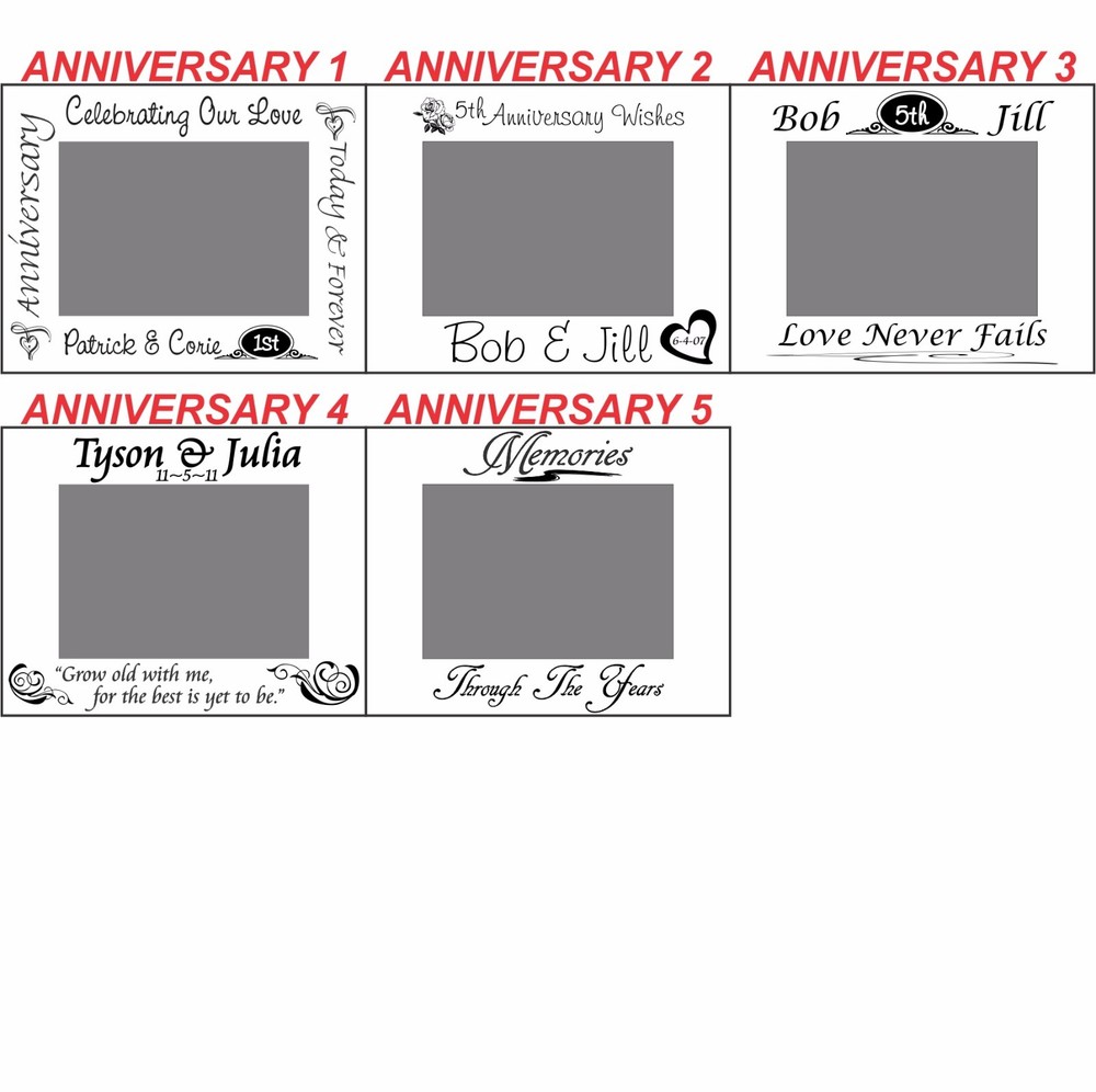 Personalized Leather Picture Frame 4×6 5×7 8×10 Custom Wedding Couple Party Gift
