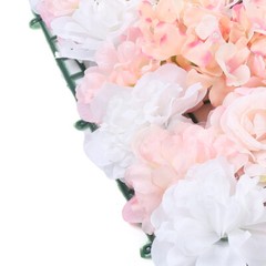 Romantic Silk Flower Wall for Wedding and Event Decor, Perfect for Photo