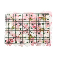 6X Artificial Silk Flower Wall Panel Venue Background Floral For Wedding Party