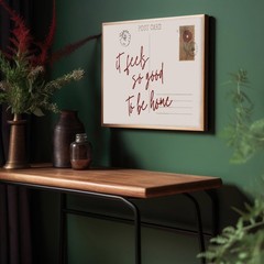 Warm Healing and Cozy Home Decor Print Retro Apartment Aesthetic Vintage Post…