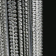 100FT/30M Garland Octagon Strand Acrylic Crystal Bead Curtain Wedding DIY Party